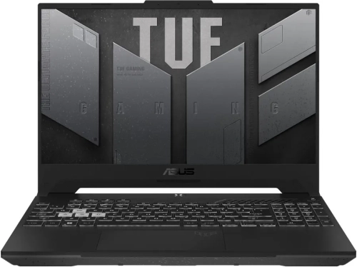 Ноутбук ASUS TUF Gaming A15 FA507RC-HN059, 15.6", IPS, AMD Ryzen 7 6800H 3.2ГГц, 8ГБ, 512ГБ SSD, NVIDIA GeForce RTX 3050 для ноутбуков - 4096 Мб, без операционной системы, серый