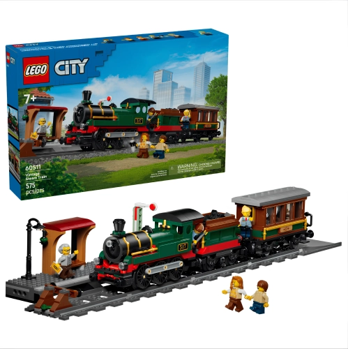 Конструктор LEGO City 60511 Винтажный паровоз