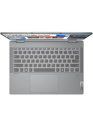 Ноутбук Lenovo IdeaPad 5 2-in-1 14IRH9, 14" (1920x1200) IPS/Intel Core i5-13420H/16 ГБ DDR5/512 ГБ SSD/Intel UHD Graphics/Без системы, Серый (83KX006XRK)