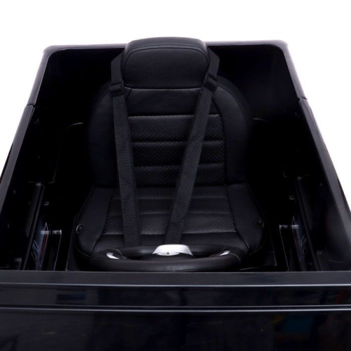 Электромобиль MERCEDES-BENZ G500, EVA колеса, кожаное сидение, цвет чёрный глянец