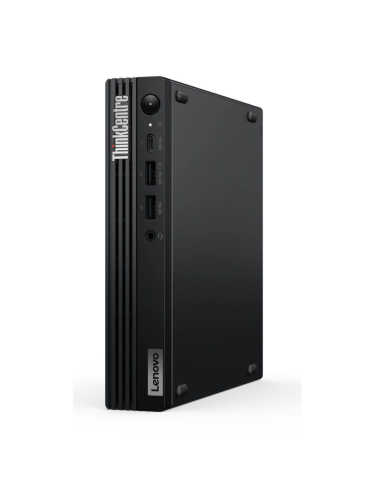Мини-ПК Lenovo ThinkCentre Tiny M70q Gen 5, Intel Core i5-14400T / 16 ГБ DDR5 / 512 ГБ SSD / Intel UHD Graphics / Без ОС / Клавиатура, мышь, черный (12TESD8Y01)