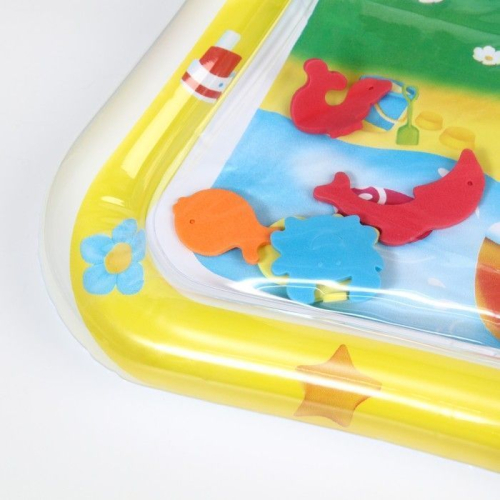 Акваковрик развивающий для малышей «Весёлые малыши», 65х50 см