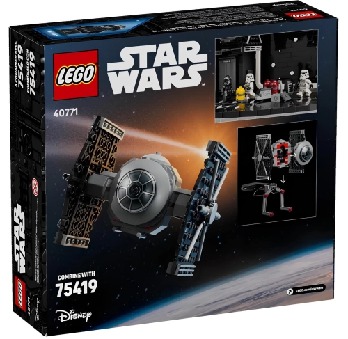 Конструктор LEGO Star Wars 40771 Истребитель TIE со стойкой Имперского ангара