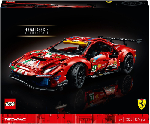 Конструктор LEGO Technic 42125 Ferrari 488 GTE AF Corse #51