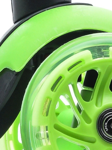 Детский 3-колесный самокат-беговел Navigator Т59981, зеленый