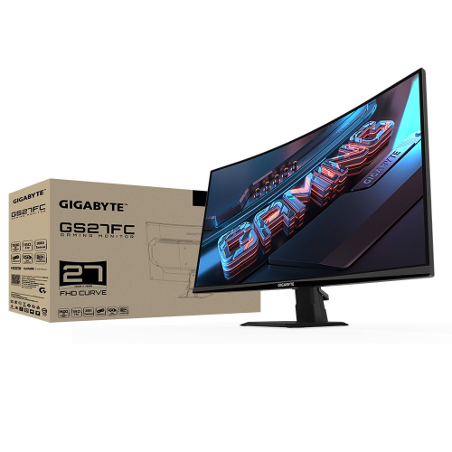 Монитор 27" Gigabyte GS27FC EK VA LED FHD 180Hz Black (20VM0-GS27FCBM-1EKR)