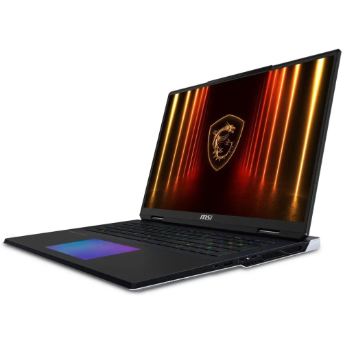 Ноутбук MSI Titan 18 HX AI A2XWJG-206RU, 18" (3840x2400) IPS 120 Гц/Intel Core Ultra 9 285HX/64 ГБ DDR5/4096 ГБ SSD/NVIDIA GeForce RTX 5090 для ноутбуков (24 Гб)/Windows 11 Home, Черный (9S7-182421-206)