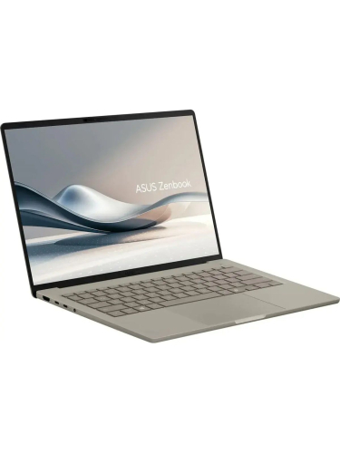 Ноутбук ASUS Zenbook 14 UX3407NA-QD100W, 14" (1920x1200) OLED/Qualcomm Snapdragon X2 Elite X2E-88-100/32 ГБ LPDDR5X/1024 ГБ SSD/Qualcomm Adreno/Windows 11 Home, Бежевый (90NB1711-M007R0)