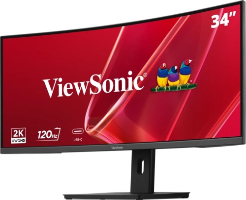 Монитор ViewSonic 34" VA3420C-2 3440x1440 VA LED 120Hz черный