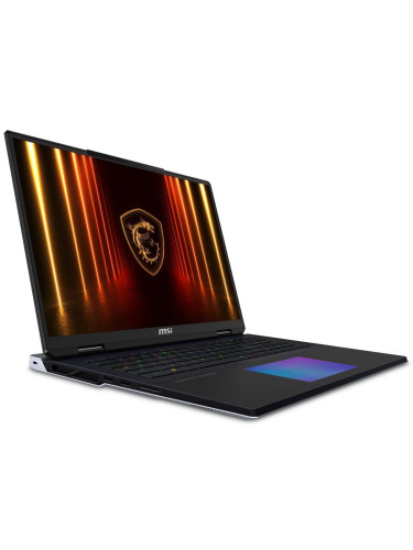Ноутбук MSI Titan 18 HX AI A2XWJG-206RU, 18" (3840x2400) IPS 120 Гц/Intel Core Ultra 9 285HX/64 ГБ DDR5/4096 ГБ SSD/NVIDIA GeForce RTX 5090 для ноутбуков (24 Гб)/Windows 11 Home, Черный (9S7-182421-206)