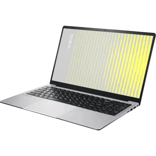 Ноутбук OSiO FocusLine F150A, 15.6" (1920x1080) IPS/AMD Ryzen 5 5560U/8 ГБ DDR4/256 ГБ SSD/AMD Radeon Graphics/Без системы, Серый (F150A-001)