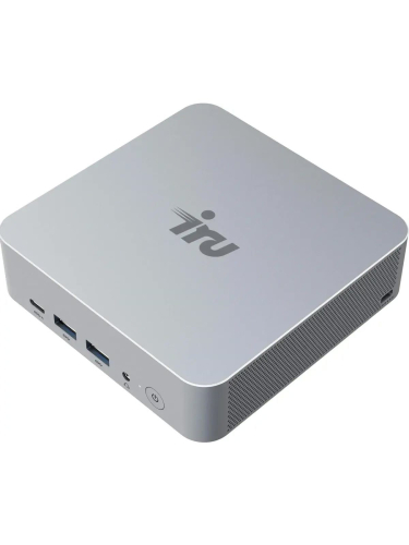 Мини-ПК iRU Tactio 515, Intel Core i3-1220P / 16 ГБ DDR5 / 512 ГБ SSD / Intel UHD Graphics / Windows 11 Pro, серый (2108521)