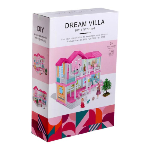 Дом для кукол «Лейнхаус» с куклами, с аксессуарами