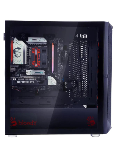 Системный блок Bloody BD-PC CB76C2 MT, Intel Core i5-13400F / 16 ГБ DDR5 / 1024 ГБ SSD / NVIDIA GeForce RTX 4060 (8 Гб) / Windows 11 Home, черный (2085991)