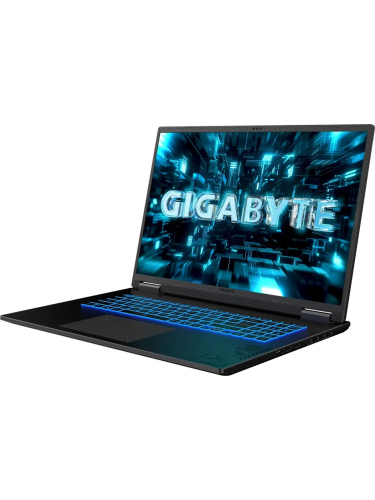Ноутбук Gigabyte Gaming A18 PRO DYJ, 18" (2560x1600) IPS 165 Гц/Intel Core 7 240H/32 ГБ DDR5/1024 ГБ SSD/NVIDIA GeForce RTX 5080 для ноутбуков (16 Гб)/Без системы, Черный (DYJG3KZBC4SD)