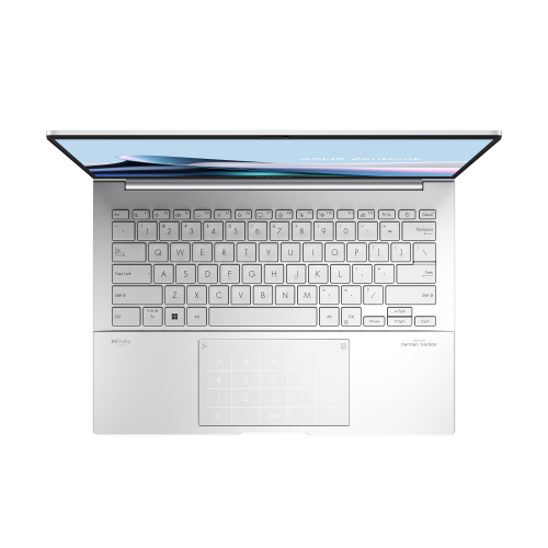 Ноутбук ASUS Zenbook 14 OLED UX3405MA-QD488W, 14" (1920x1200) OLED/Intel Ultra 7 155H/16ГБ LPDDR5X/1ТБ SSD/Arc Graphics/Win 11 Home, серебристый (90NB11R2-M00SS0) Ноутбук ASUS Zenbook 14 OLED UX3405MA-QD488W, 14" (1920x1200) OLED/Intel Ultra 7 155H/16ГБ LPDDR5X/1ТБ SSD/Arc Graphics/Win 11 Home, серебристый (90NB11R2-M00SS0)