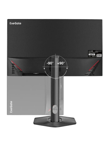 Монитор ExeGate 23.8" ProSmart EH2407CA {1920x1080 120Hz 3-5ms 16:9 250cd 1000:1 Speakers audio-out D-Sub HDMI2.0 DisplayPort VESA HAS Pivot}[EX299034RUS]