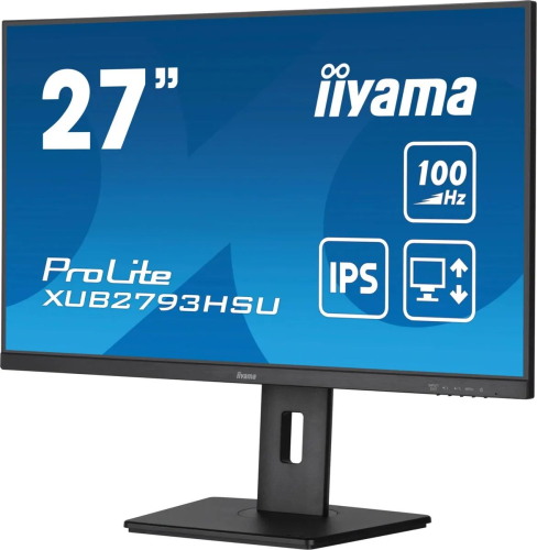 Монитор Iiyama 27" ProLite XUB2793HSU-B6 FHD IPS LED черный
