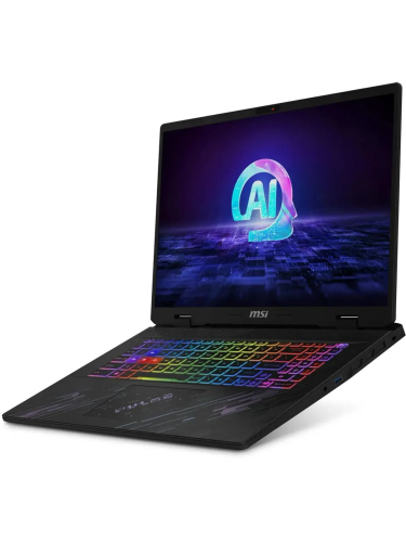 Ноутбук MSI Pulse 17 AI C1VEKG-088XRU, 17" (2560x1600) IPS 240 Гц/Intel Core Ultra 5 135H/16 ГБ DDR5/1024 ГБ SSD/NVIDIA GeForce RTX 4050 для ноутбуков (6 Гб)/Без системы, Черный (9S7-17T311-088)