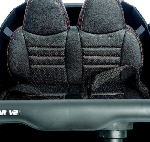 Электромобиль «БАГГИ», полный привод 4WD, кожаное сидение, цвет белый