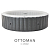 СПА-бассейн 204х70см "Ottoman" 930л, круглый, аэромассаж
