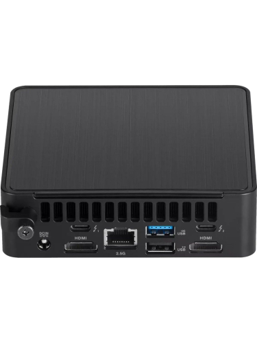 Мини-ПК ASUS NUC 14 Pro Slim PC Kit, Intel Core Ultra 5 125H / Отсутствует DDR5 / Отсутствует SSD / Intel Arc Graphics / Без ОС, черный (90AR0062-M00090)