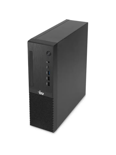 Системный блок iRU 310SC SFF, Intel Pentium G7400 / 8 ГБ DDR4 / 256 ГБ SSD / Intel UHD Graphics / Windows 11 Pro, черный (2152527)
