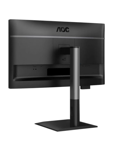 Монитор AOC 24P4U 23.8" 1920x1080 WLED 16:9 IPS 300cd, 1500:1, 20M:1, 4ms, 178°/178°, VGA, HDMI, DP, USB hub: USB3.2x3, USB-B3.2, USB-C(15W), 120Hz, Speakers, Tilt, Height, Swivel, Pivot, Internal, VESA, Black, 3y