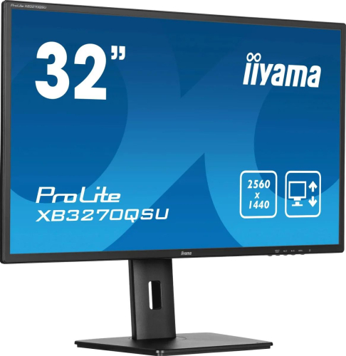 Монитор Iiyama 31.5" ProLite XB3270QSU-B1 2560x1440 IPS черный