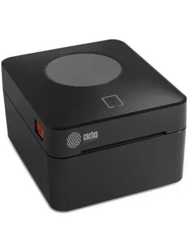 Термопринтер Cactus CS-TP-D410U 203dpi 160мм / с / USB для печ.этик. черный
