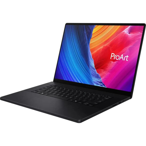Ноутбук ASUS ProArt P16 H7606WI-ME146X, 16" (3840x2400) OLED Touch/AMD Ryzen AI 9 HX 370/64 ГБ LPDDR5X/2048 ГБ SSD/NVIDIA GeForce RTX 4070 для ноутбуков (8 Гб)/Windows 11 Pro, Черный (90NB1421-M00AM0)