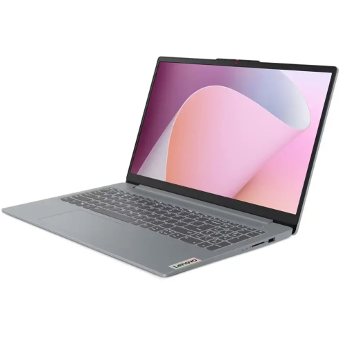 Ноутбук Lenovo IdeaPad Slim 3 15AMN8, 15.6" (1920x1080) IPS/AMD Ryzen 5 7520U/16 ГБ LPDDR5/512 ГБ SSD/AMD Radeon Graphics/Без системы, Серый (82XQ00N7PS)