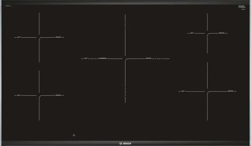 Индукционная варочная панель Bosch Serie 8 PIV975DC1E, независимая, черный