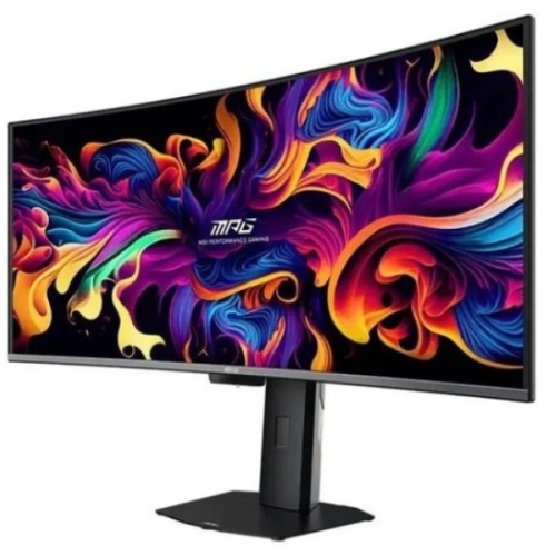 Монитор MSI 34" MPG 341CQR QD-OLED X36 1800R, 21:9, QD-OLED, UWQHD, 0,03ms, 300cd, 360Hz, HDMI, DP, USB, USB-C, HAS