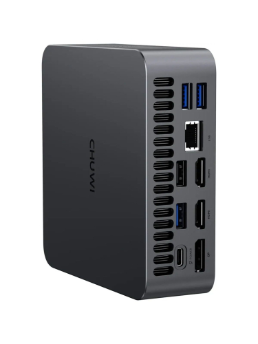 Мини-ПК CHUWI AuBox X, Intel Core Ultra 5 226V/16 ГБ LPDDR5X/512 ГБ SSD/Intel Arc Graphics/Windows 11 Pro, серый (6935768761129)