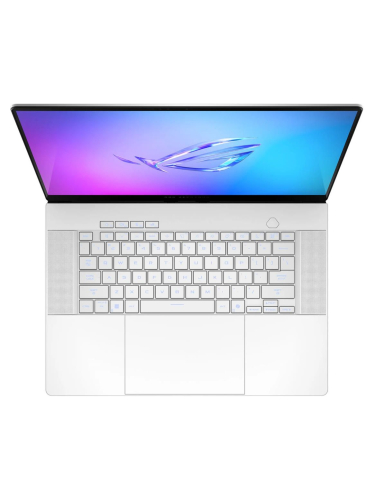 Ноутбук ASUS ROG Zephyrus G16 GU605CX-QR077, 16" (2560x1600) OLED 240 Гц/Intel Core Ultra 9 285H/64 ГБ DDR5/1024 ГБ SSD/NVIDIA GeForce RTX 5090 для ноутбуков (24 Гб)/Без системы, Белый (90NR0M66-M006V0) Ноутбук ASUS ROG Zephyrus G16 GU605CX-QR077, 16" (2560x1600) OLED 240 Гц/Intel Core Ultra 9 285H/64 ГБ DDR5/1024 ГБ SSD/NVIDIA GeForce RTX 5090 для ноутбуков (24 Гб)/Без системы, Белый (90NR0M66-M006V0)