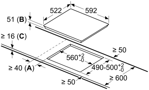 Индукционная варочная панель Bosch PVS651FC5E