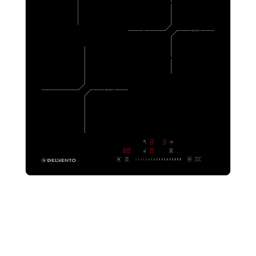 Встраиваемая панель электрическая стеклокерамическая 45 см Delvento V45D29S120