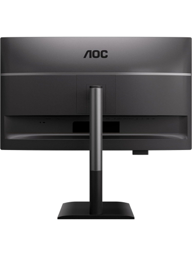 Монитор AOC Q27P4CV 27" IPS, 2560x1440, 120Hz, 4ms, 350сd/m, 1500:1 | HDMI(2.0), DP(1.4), Type-C(PD-96W), 4xUSB 3.2, RJ45 | HAS, Pivot, Swivel, InPSU, Speakers, Vesa 100, Black