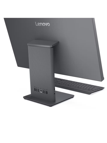 Моноблок Lenovo IdeaCentre AIO 27ARR9, 27" (1920x1080) IPS/AMD Ryzen 5 7535HS/16 DDR5/512 ГБ SSD/AMD Radeon Graphics/Без ОС/Клавиатура, мышь, Серый (F0HQ006YRU)