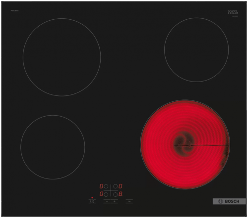 Электрическая варочная панель Bosch PKE611BA2E, черный