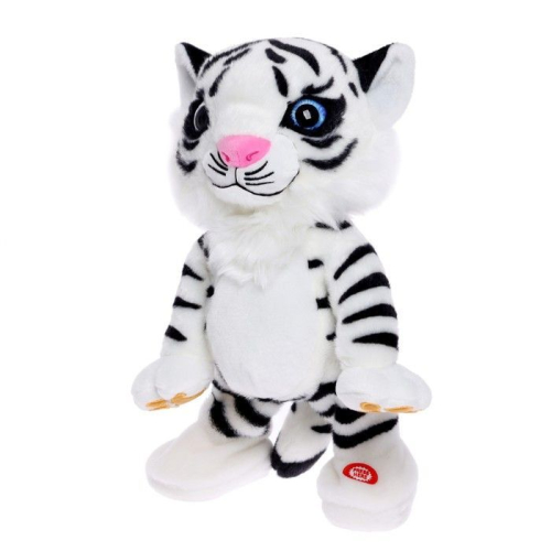 Интерактивная игрушка «Тигрёнок Сэм», звук, танцует, белый Интерактивная игрушка «Тигрёнок Сэм», звук, танцует, белый