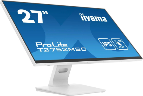 Монитор Iiyama 27" ProLite T2752MSC-W1 белый IPS LED