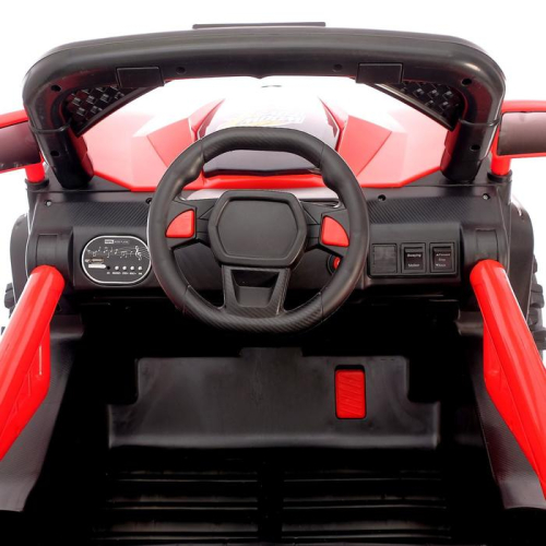 Электромобиль «Багги», 2 мотора, цвет красный