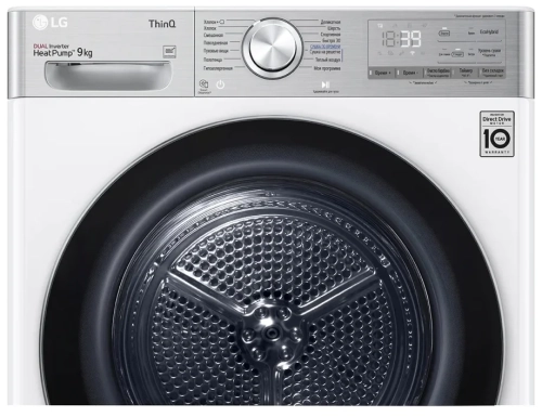 Сушильная машина LG DC90V9V9E, белый