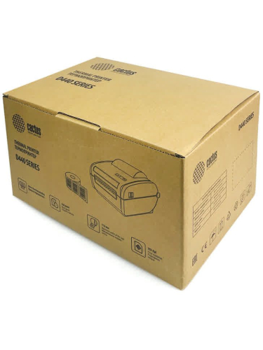 Термопринтер Cactus CS-TP-D440U 203dpi 160мм / с / USB для печ.этик. черный