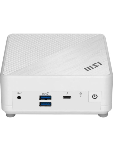 Мини-ПК MSI Cubi 5 1M-641XRU, Intel Core 3 100U / 8 ГБ DDR5 / 512 ГБ SSD / Intel Graphics / Без ОС, белый (9S6-B0A822-641)
