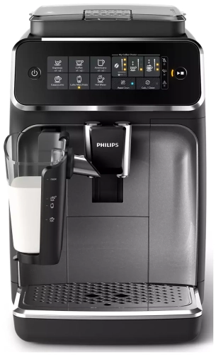 Кофемашина Philips EP3246/70 Series 3200 LatteGo, черный/серебристый
