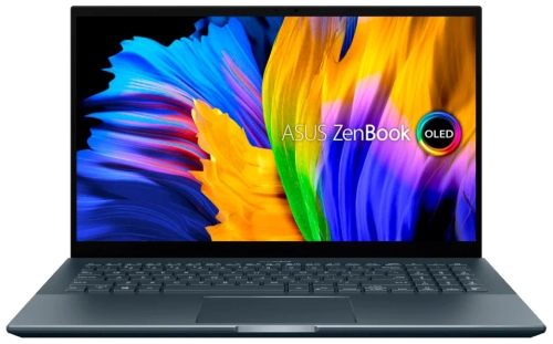 Ноутбук ASUS ZenBook Pro UM535QE-KY247W 15.6" 1920x1080, AMD Ryzen 7 5800H 3.2 ГГц, RAM 16 ГБ, SSD 512 ГБ, NVIDIA GeForce RTX 3050 Ti, Windows 11 Home, 90NB0V91-M00FT0, серый
