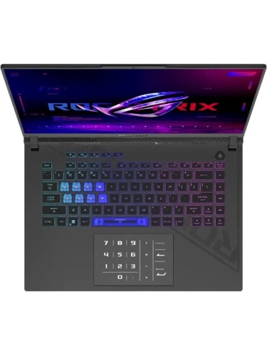 Ноутбук ASUS ROG STRIX G16 G614JU-N3490, 16" (1920x1200) IPS 165 Гц/Intel Core i5-13450HX/16 ГБ DDR5/512 ГБ SSD/NVIDIA GeForce RTX 4050 для ноутбуков (6 Гб)/Без системы, Серый (90NR0CC1-M012J0) Ноутбук ASUS ROG STRIX G16 G614JU-N3490, 16" (1920x1200) IPS 165 Гц/Intel Core i5-13450HX/16 ГБ DDR5/512 ГБ SSD/NVIDIA GeForce RTX 4050 для ноутбуков (6 Гб)/Без системы, Серый (90NR0CC1-M012J0)
